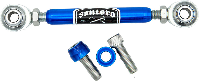 Santoro Fabworx SF30021 Shift Linkage MID-Ctrls Black Dyna For Harley Motorcycles 1999-2017