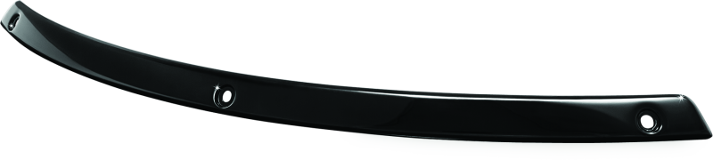 Kuryakyn 1318 Smooth Windshield Trim 96-13 Touring Gloss Black - Photo - Primary