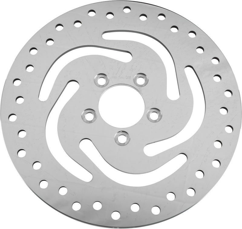 Harddrive Brake Rotor Rear 11.5" SS Polished 2.22ID - 144315 For Harley Motorcycles 2000-2017