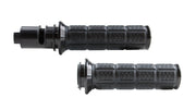 Kuryakyn 10142-2 Enygma Grips Throttle-by-wire Black - User 1