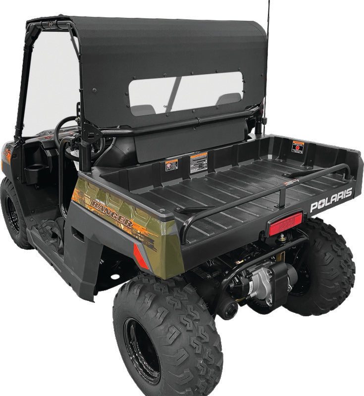QuadBoss 320484 18-22 Polaris Ranger 150 EFI Roof Windshield & Rear Panel Kit - User 1