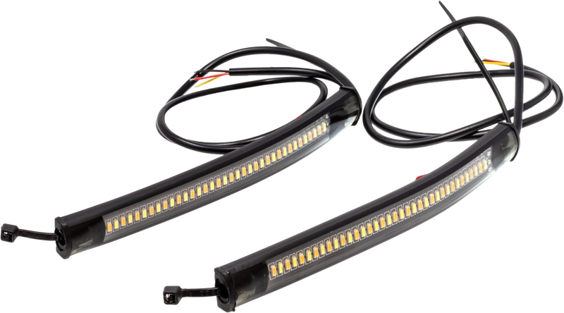 Letric Lighting Co 850-09630 LLC-FTS FLEXIBLE LED STRIP FORK TUBE SWITCHBACK WHITE/AMBER