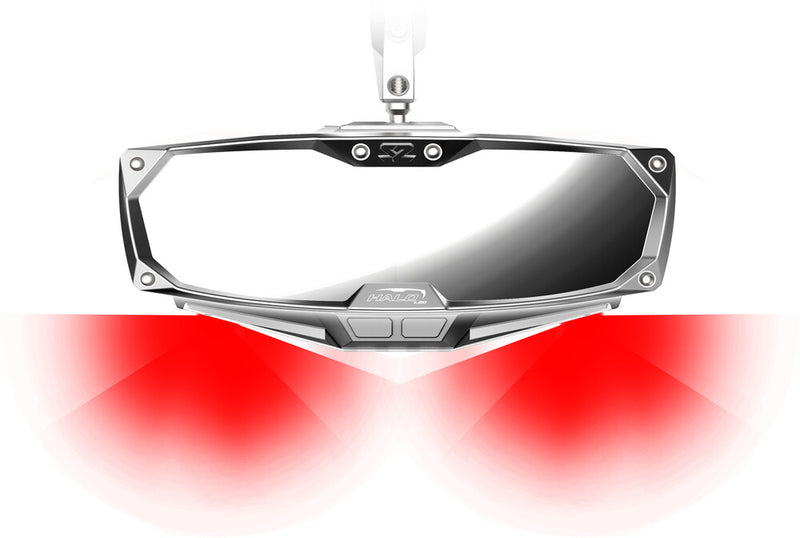 Seizmik 63-18019 56-18019 HALO-RA LED REAR MIRROR 1.75"