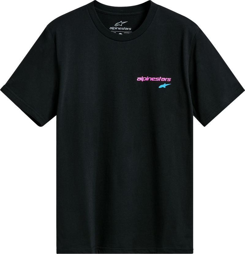 Alpinestars 482-76340L 1215-72260-10-L NO BARRIER SS CSF TEE BLACK LG