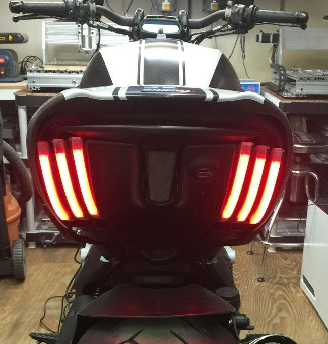 New Rage Cycles Rear LED Turn Signals DUC - DVL-RTB-US Ducati Diavel 2011-2018