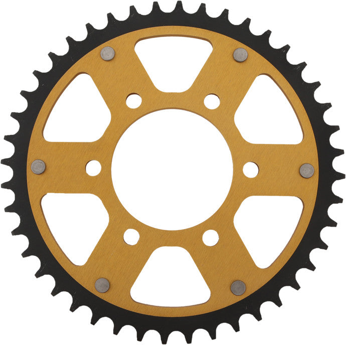 Supersprox 108-478644 RST-478-44-GLD REAR STEALTH SPROCKET ALU/STL 44T-520 GLD KAW/POL