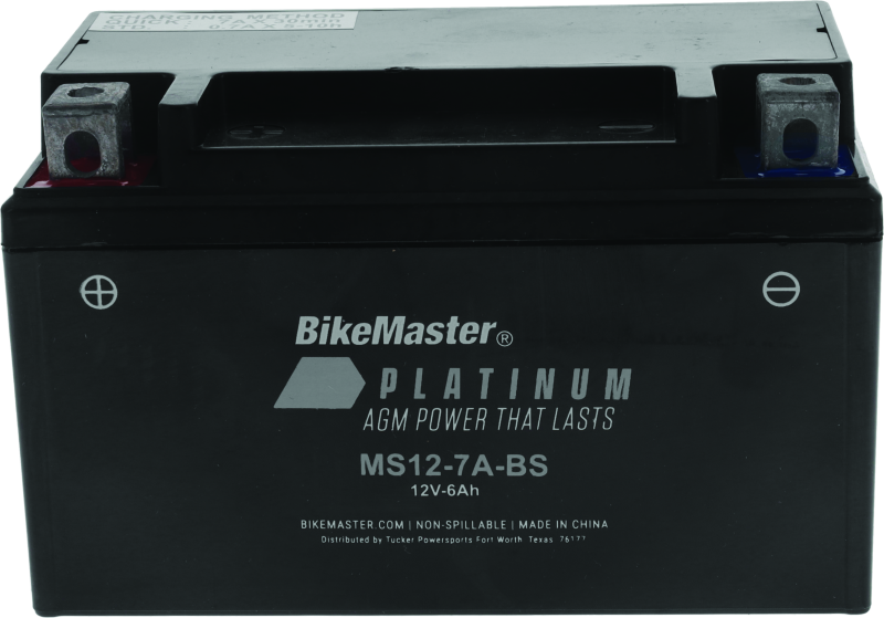 BikeMaster 780738 AGM Battery - MS12-7A-BS - Photo - Primary