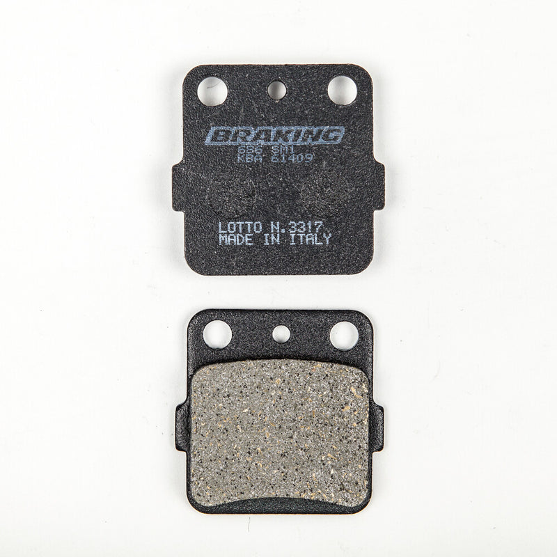 Braking 31-686S 686SM1 BRAKE PAD SET SEMI-METALLIC