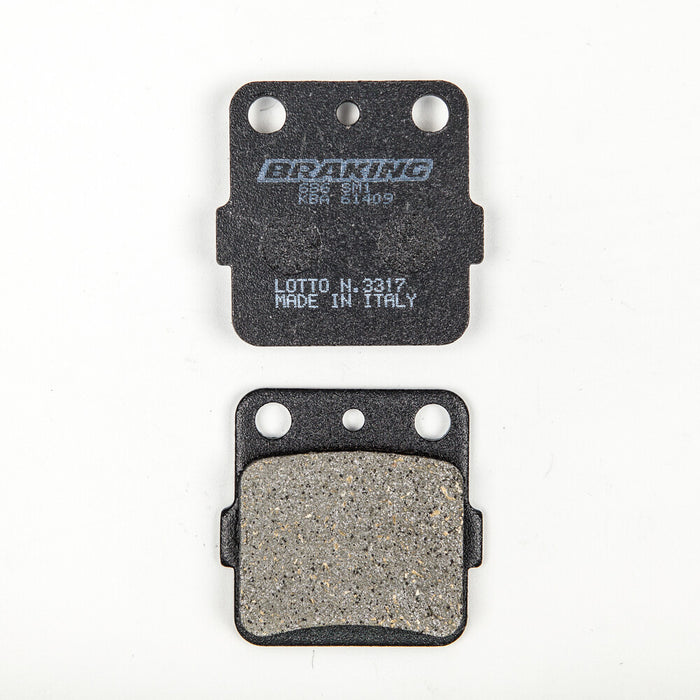 Braking 31-686S 686SM1 BRAKE PAD SET SEMI-METALLIC