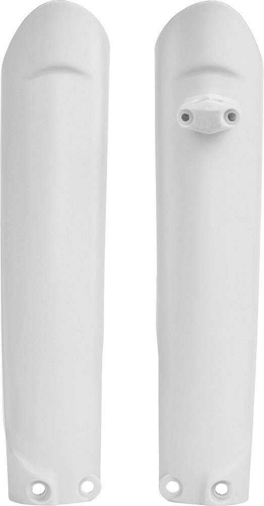 Polisport Fork Guards White - 8398600002 For Sherco Dirt Bikes 2017-2025 | KTM Dirt Bikes 2015-2022