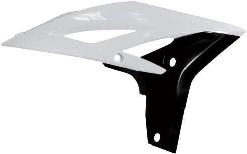 Acerbis Radiator Shrouds White Black - 2171761035 Yamaha WR 250 / WR 450 2007-2011