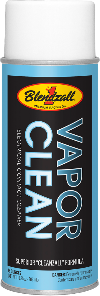 Blendzall Vapor Clean Electrical Contact Cleaner 16 OZ - F-433