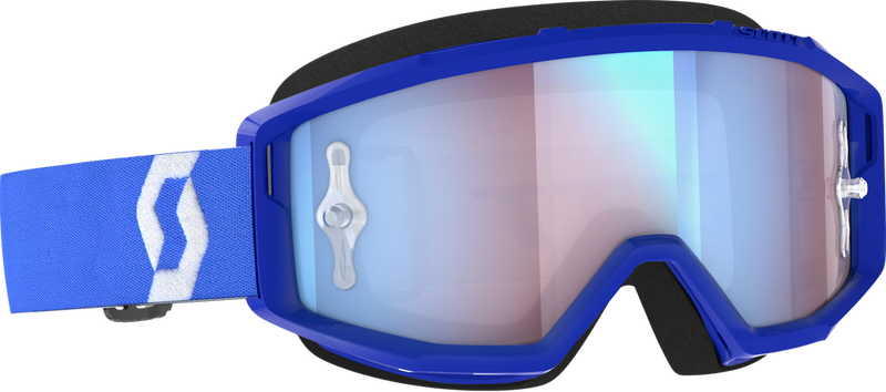 Scott 51-5530 278597-1006349 PRIMAL GOGGLE BLUE/WHITE BLUE CHROME WORKS