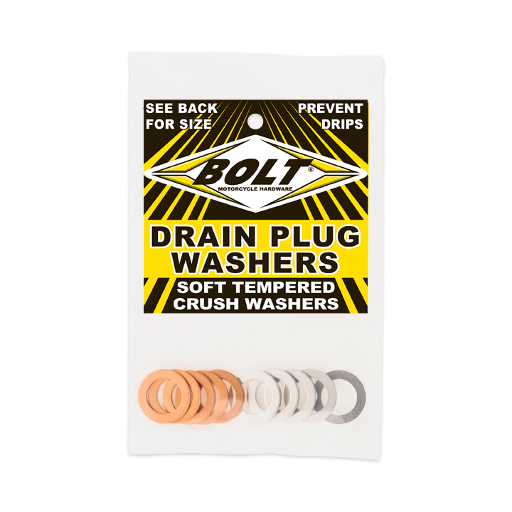 Bolt 020-1422310 DPWM14.223-10 CRUSH WASHERS 14X22.3MM 10/PK 5 ALUMINUM & 5 COPPER