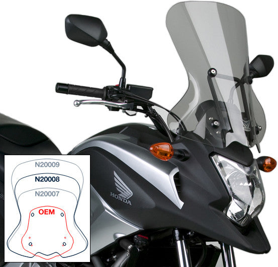 National Cycle 562-5022S N20008 VSTREAM SPORT/TOUR SCREEN SMOKE REPLACEMENT
