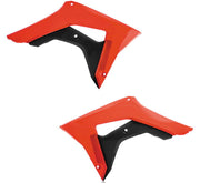 Acerbis 2630661018 17-22 Honda CRF250R/ CRF450R/ CRF450R-S Radiator Shroud - Red/black - Photo - Primary