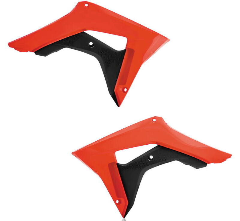 Acerbis 2630661018 17-22 Honda CRF250R/ CRF450R/ CRF450R-S Radiator Shroud - Red/black - Photo - Primary