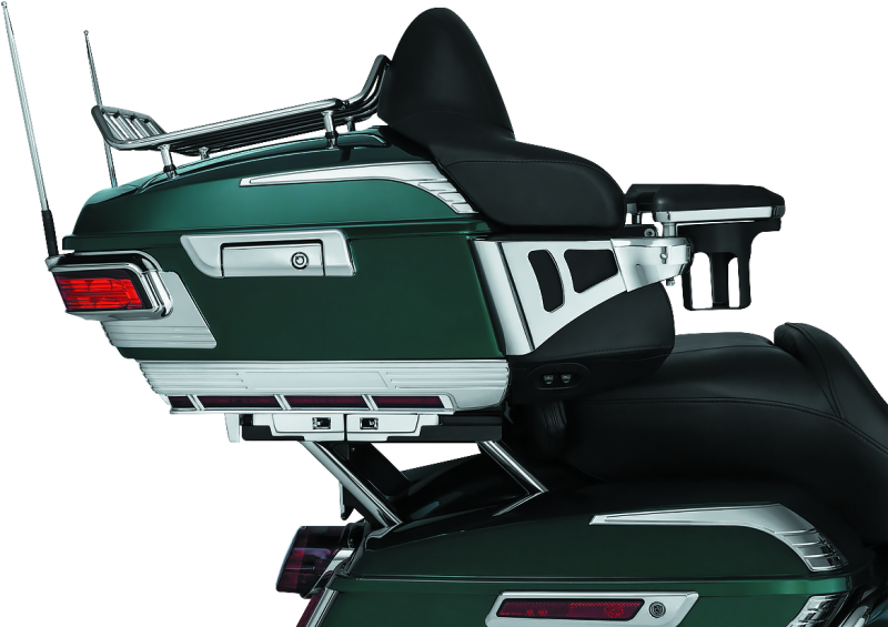 Kuryakyn 8731 Quick Adjust Tour-pak Relocator 14-Up Touring Chrome - User 1