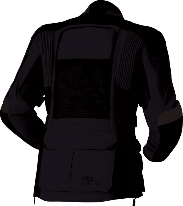 Rst 556-3599052 103599BLK-52 PS ADVENTURE D3O JACKET BLACK TEXTILE 4X