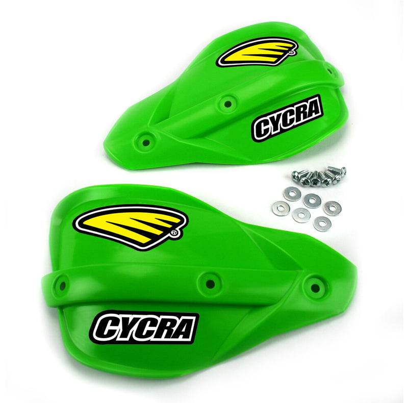 Cycra 714-1186 1CYC-1015-72 PLASTIC REPLACEMENT SHIELDS GREEN
