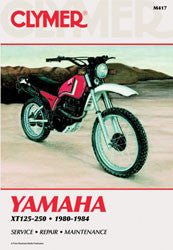 Clymer Repair Manual Yamaha XT125-250 - CM417 Yamaha 250 / 125 / 200 1980-1984