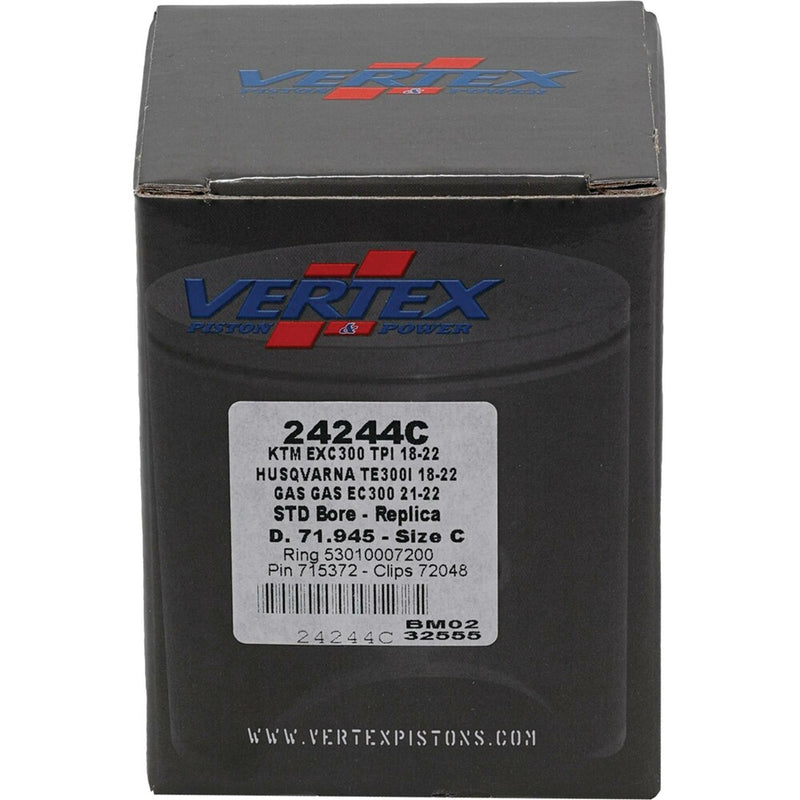 Vertex Piston Kit Cast 71.945/Standard - 24244C KTM XC 300 2019-2024