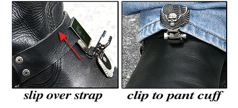 Ryder Clips 26-7069 ESS-FC CLIPS FOR STIRRUP/STRAP BOOTS ENGINE/SHIELD
