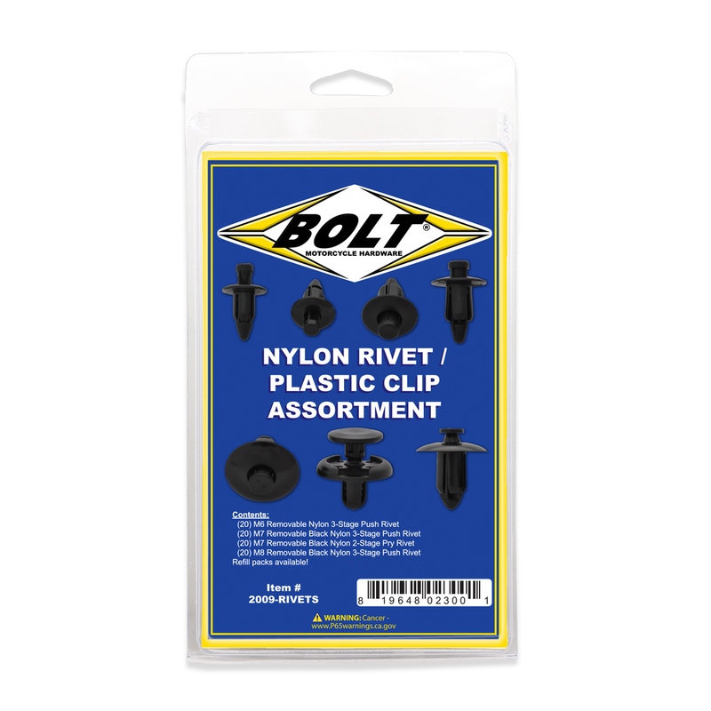 Bolt 020-00126 2009-RIVETS RIVET ASSORTMENT 80/PK