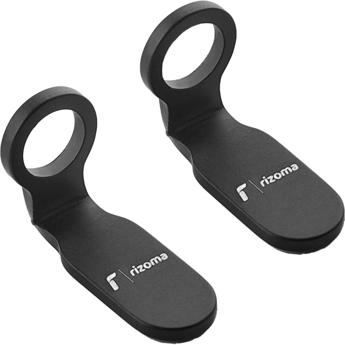 Rizoma 58-FR444B FR444B TURN SIGNAL MOUNTING KIT LIGHT UNIT PAIR BLACK