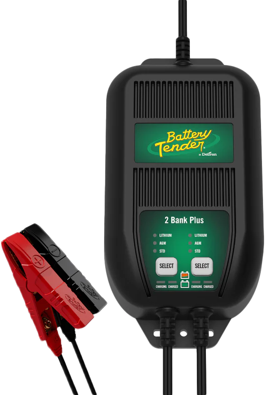 Battery Tender 56-1126 022-0165-DL-WH MULTIPLE BANK PLUS 2 STATION