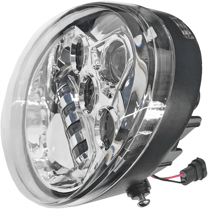 Pathfinder 226-0049 HDVRODC VROD LED HEADLIGHT CHROME