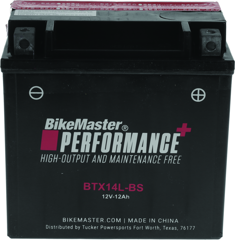 BikeMaster 781329 Battery - BTX14L-BS - Photo - Primary