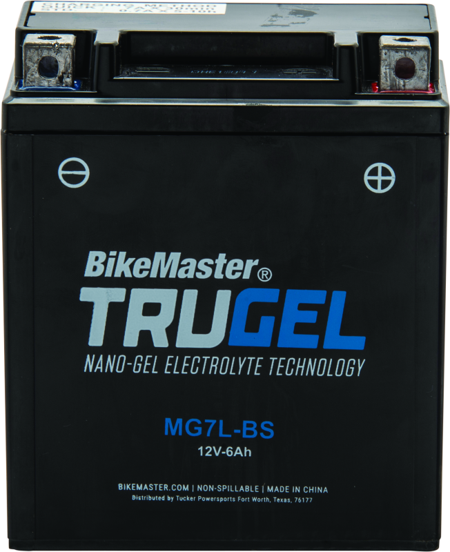 BikeMaster 780540 Trugel Battery - MG7L-BS - Photo - Primary