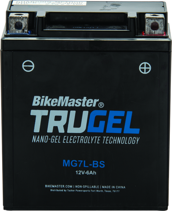 BikeMaster 780540 Trugel Battery - MG7L-BS - Photo - Primary