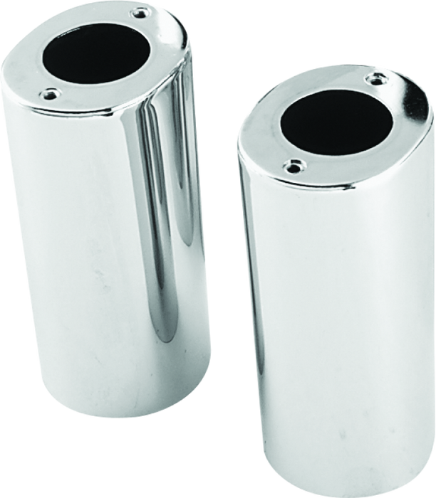 Bikers Choice 494047 89-13 Flhs Flht 86-17 Flst Chrome Fork Tube Covers Replaces H-D 45964-86 Pr - Photo - Primary