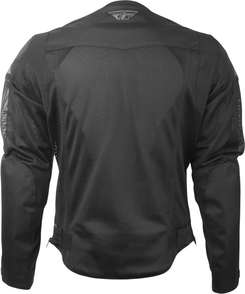 Fly Racing 477-40702X #6179 477-4070~6 FLUX AIR MESH JACKET BLACK 2X