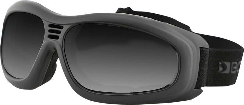 Bobster 26-4790 BT2001 TOURING II SUNGLASSES BLACK W/SMOKE LENS