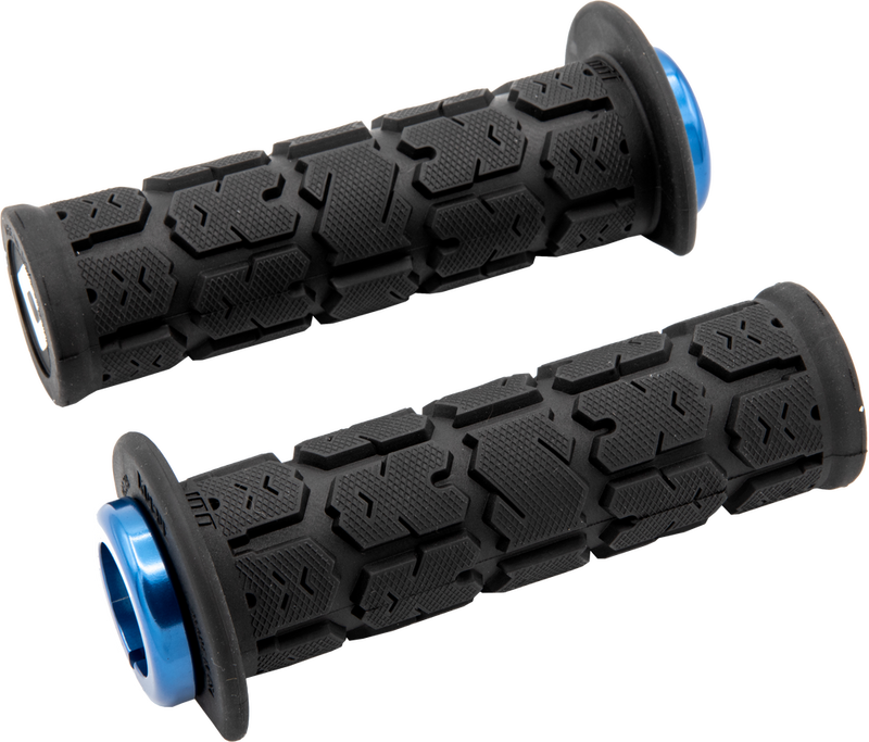 Odi 206-2233 J33RGB-U ATV/PWC ROGUE LOCKON GRIP 125MM BLACK/BLUE