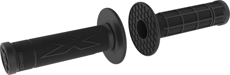 Eks Brand 067-20000 067-20180 SOFTIDIUM HALF WAFFLE GRIP BLACK