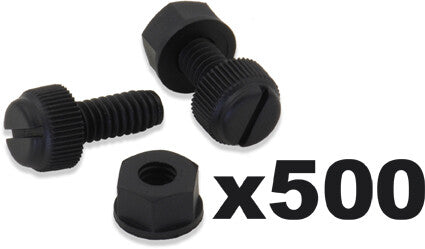 Bolt 020-00156 LPFB500 LICENSE PLATE BOLTS 500/PK W/NUTS
