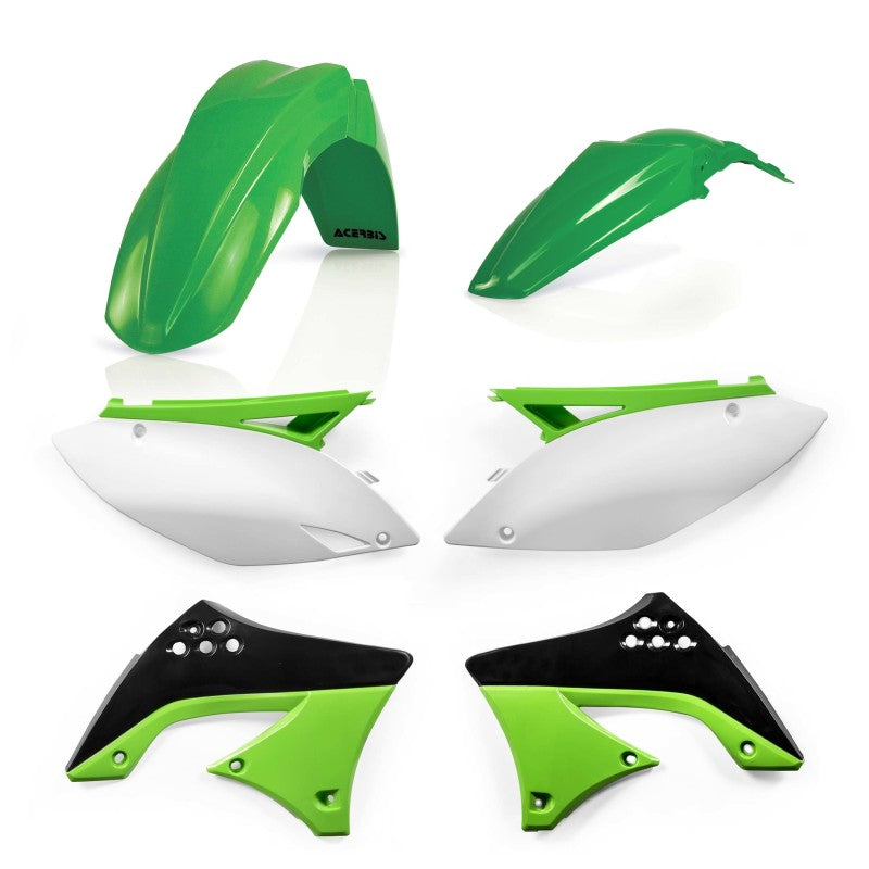 Acerbis 2141770438 09-11 Kawasaki KX450F Plastic Kit - Green/white/black Original 09 - Photo - Primary