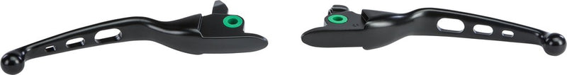 Harddrive 053884 Smooth Lever SET Chrome FLT Except TRI Glide For Harley Touring 2017-2019
