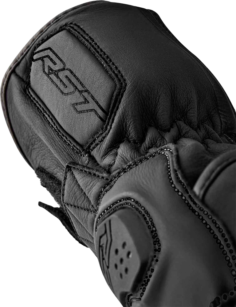 Rst 556-3653008 103653BLK-08 WOMENS S1 GLOVE BLACK LEATHER LG
