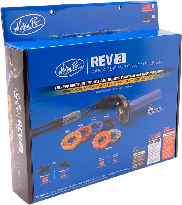 Motion Pro REV3 Throttle Kit - 01-2965 Kawasaki Ninja 300R 2013-2017