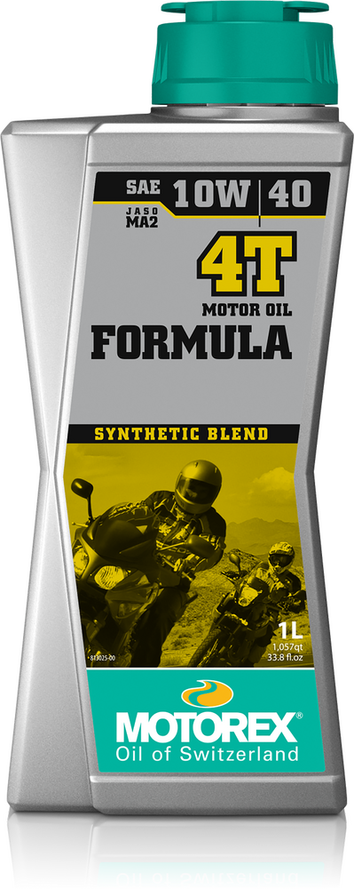 Motorex 580-1255 308273 FORMULA OIL 4T 10W40 1L 10/CASE