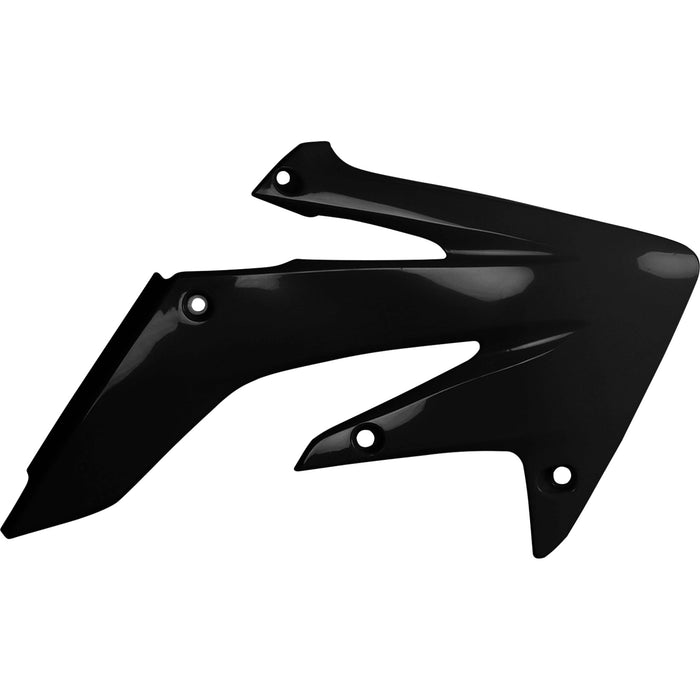 POLISPORT 0520-3613 8410300002 Radiator Covers For Honda Radiator Cover - Black - CRF 250R