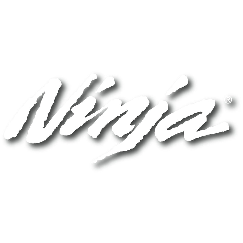 FACTORY EFFEX 4302-6355 17-94116 12" Die-Cut Stickers Ninja Decal - White - 12"