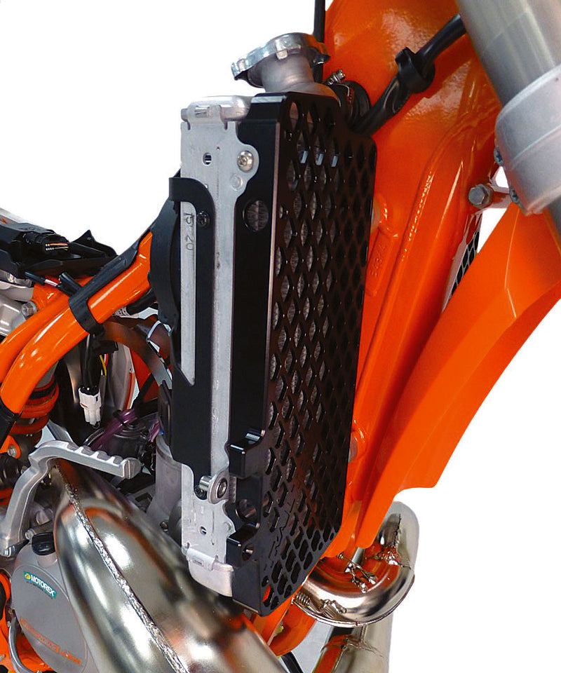 Trail Tech KTM Radiator Guard Black - 0150-RB02 KTM Dirt Bikes 2008-2016