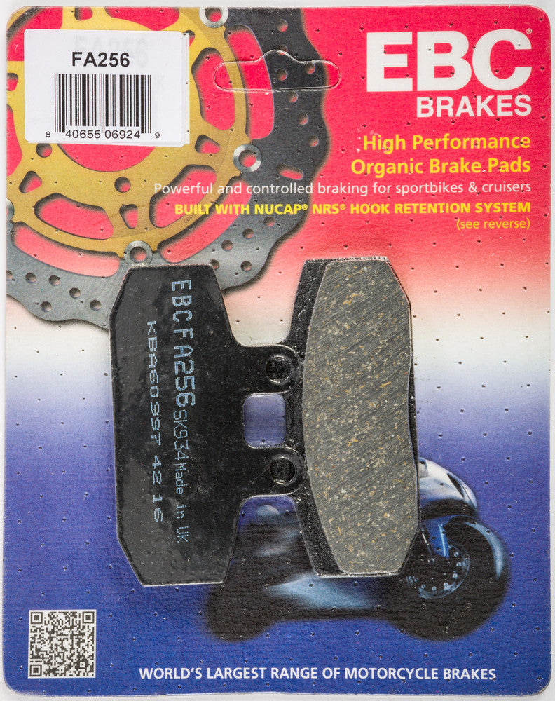 EBC Brake Pads - FA256 For Aprilia Scarabeo / SportCity / Mana 2007-2012 | Moto Guzzi Racer / Special / Stone 2012-2014