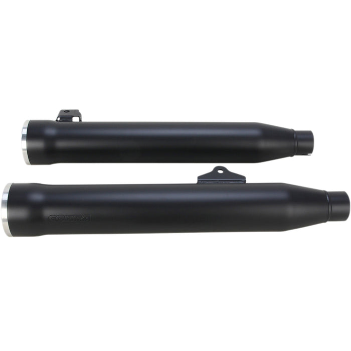 COBRA 1801-0722 6056B RPT 3" Slip-On Mufflers - Black